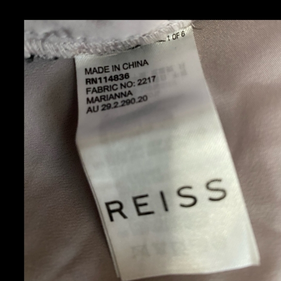 Reiss 🖤 Marianna Lace Dress 🖤 Suze 6 NWT - Picture 7 of 7